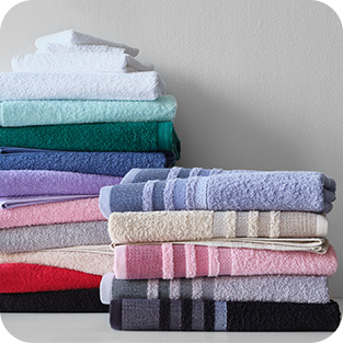 Home Expressions Solid Or Striped Bath Towels