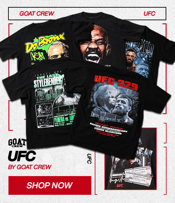 UFC by Goat Crew and Culture Kings. Shop now.