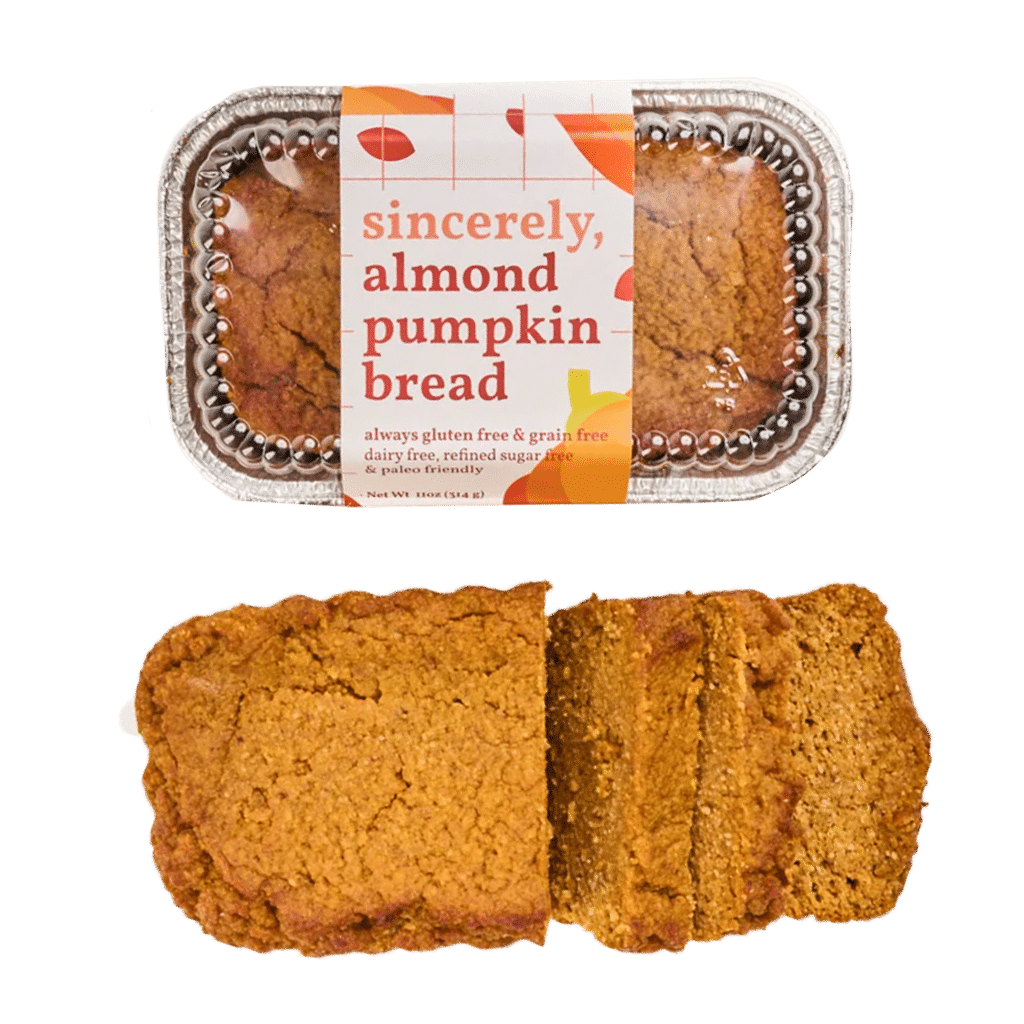 Image of Almond Pumpkin Bread (3-Pack)