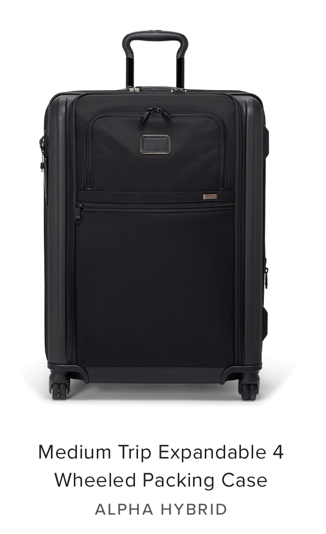 Alpha Hybrid: Medium Trip Expandable 4 Wheeled Packing Case