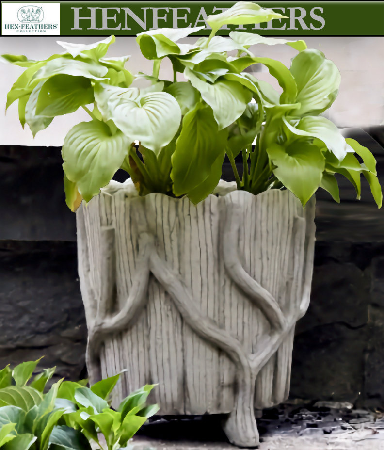 Shop the Bourbon Faux Bois Planter