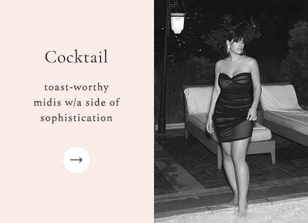 COCKTAIL toast-worthy midis with a side of sophistication