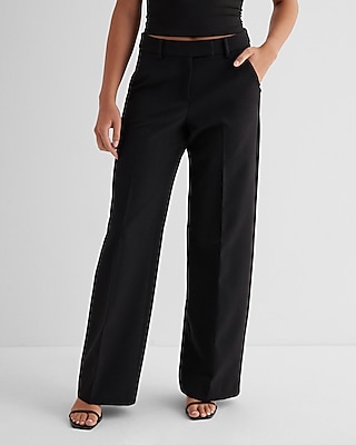 editor mid rise relaxed trouser pant