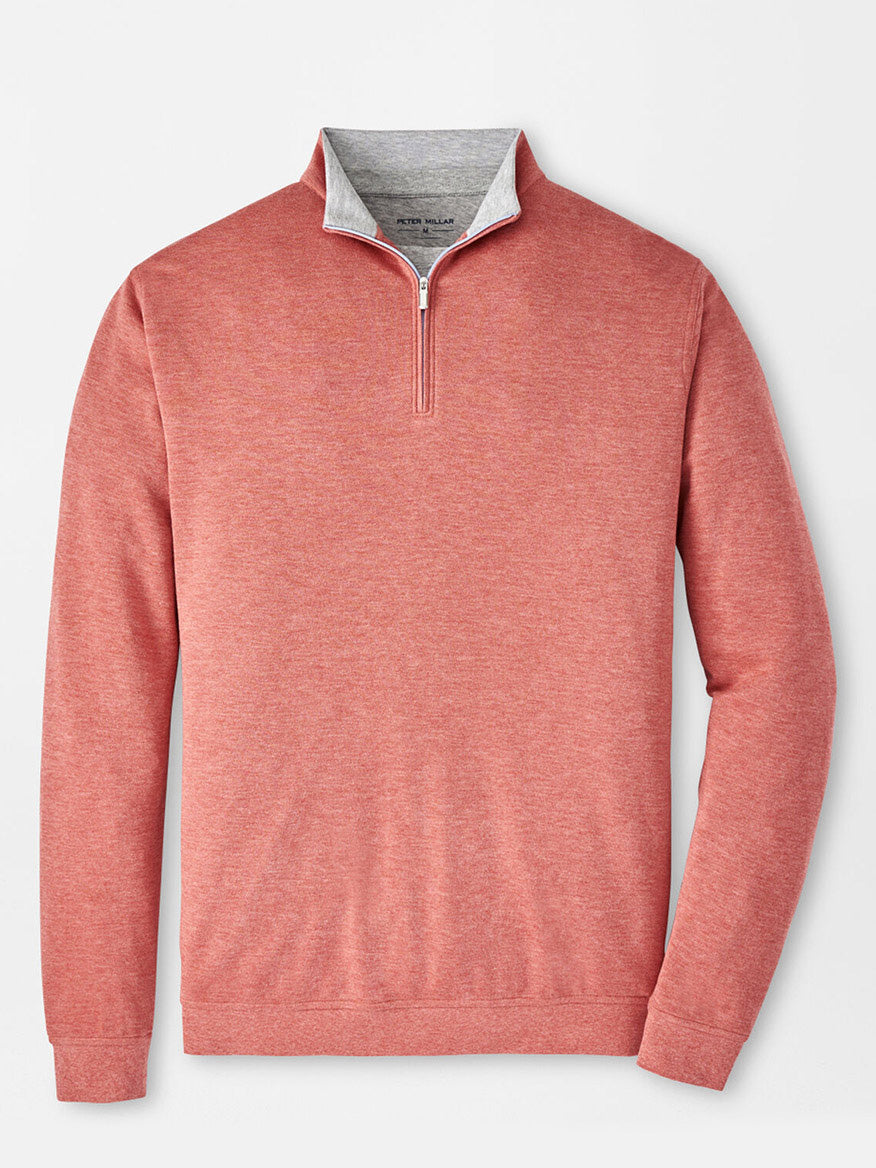 Image of Peter Millar Crown Comfort Pullover in Clay Rose