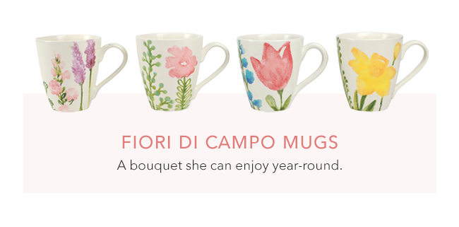 Fiori di Campo Mugs