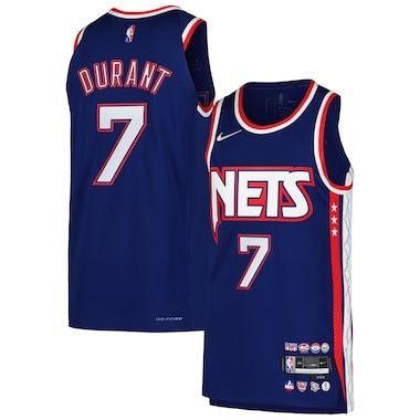  Nike Kevin Durant Blue  Authentic Player Jersey - City Edition