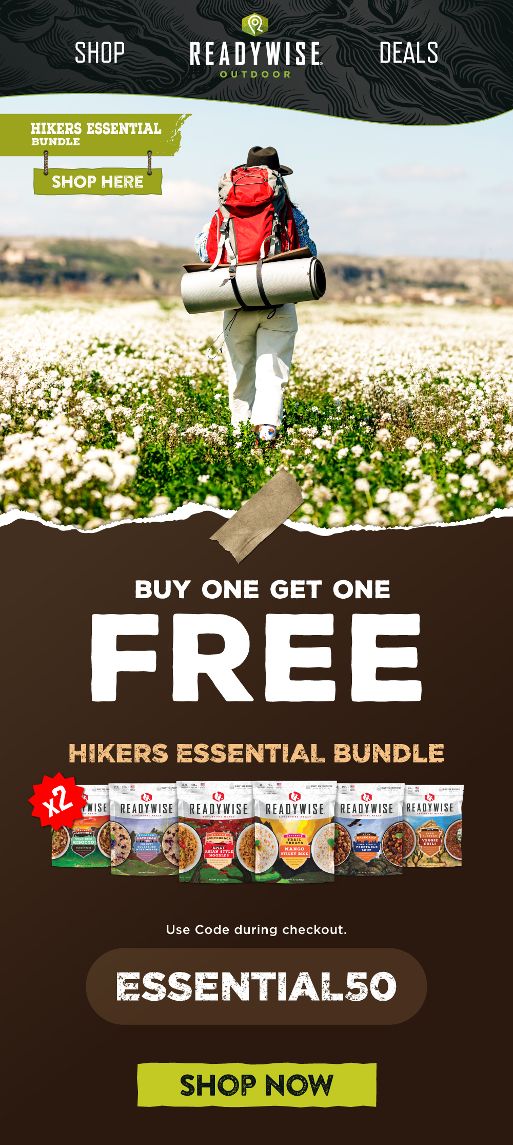 Hikers Essential BOGO