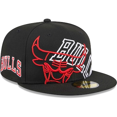  New Era  Black  Game Day Hollow Logo Mashup 59FIFTY Fitted Hat