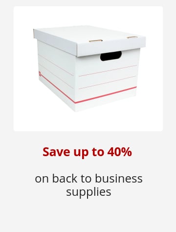 Save up to 30%  on back to business supplies