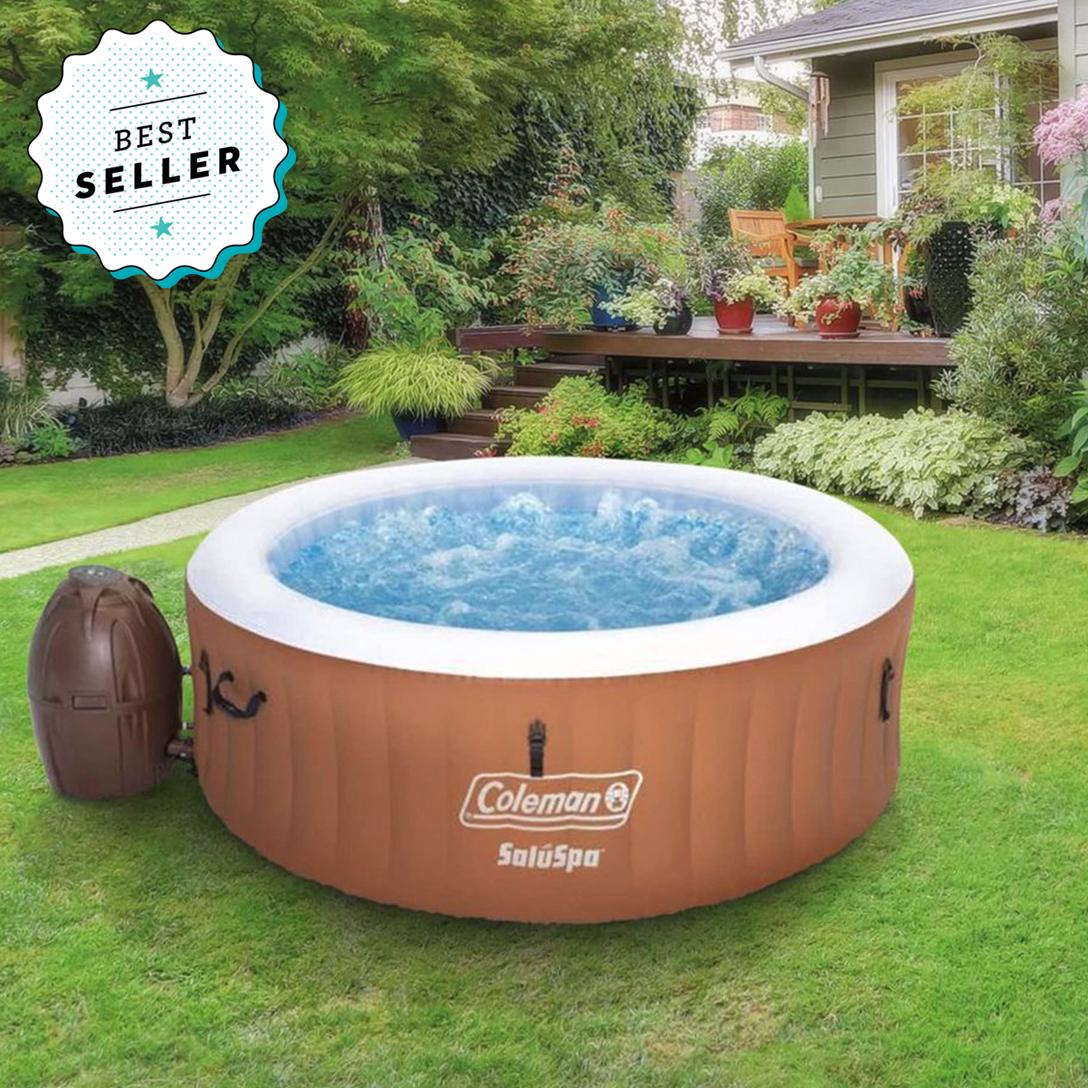 The Viral TikTok Inflatable Hot Tub Is Back in Stock on Amazon