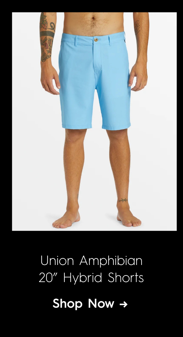 Union Amphibian 20" Hybrid Shorts