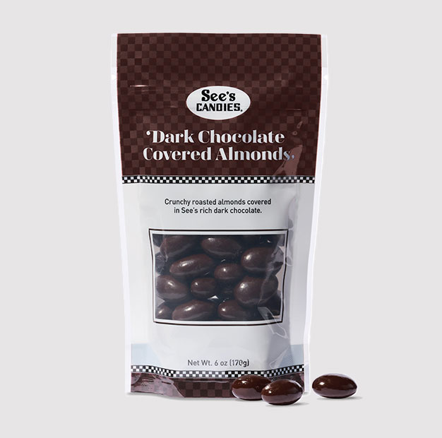 Dark Chocolate Covered Almonds