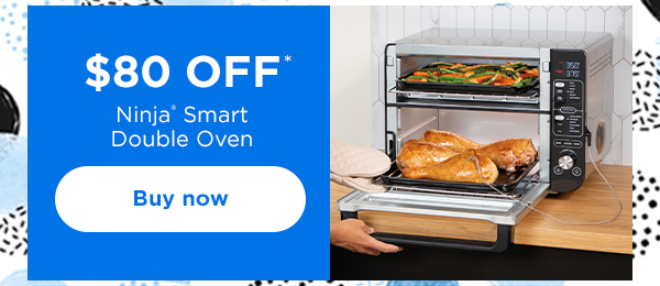 $80 off* Ninja® Smart Double Oven