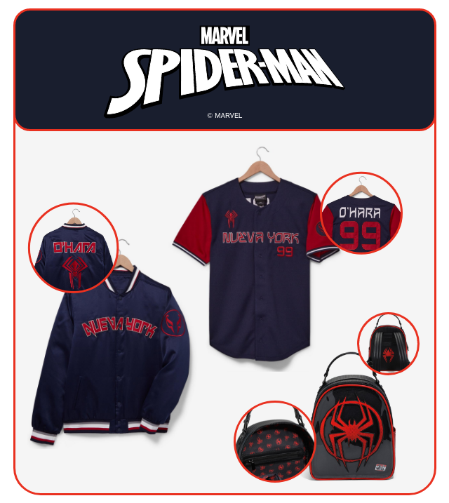 Marvel Spider-Man Shop Now