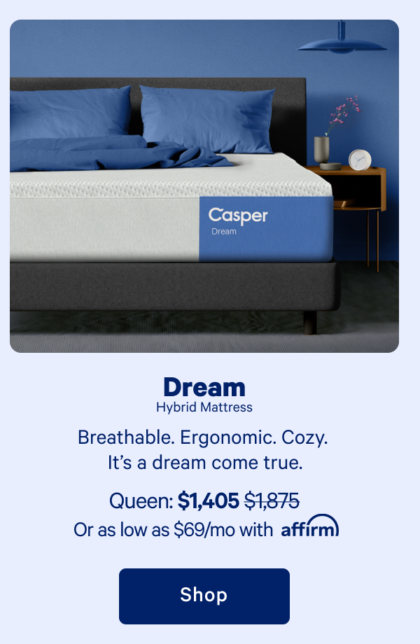 Dream Hybrid Mattress >> Shop now >>