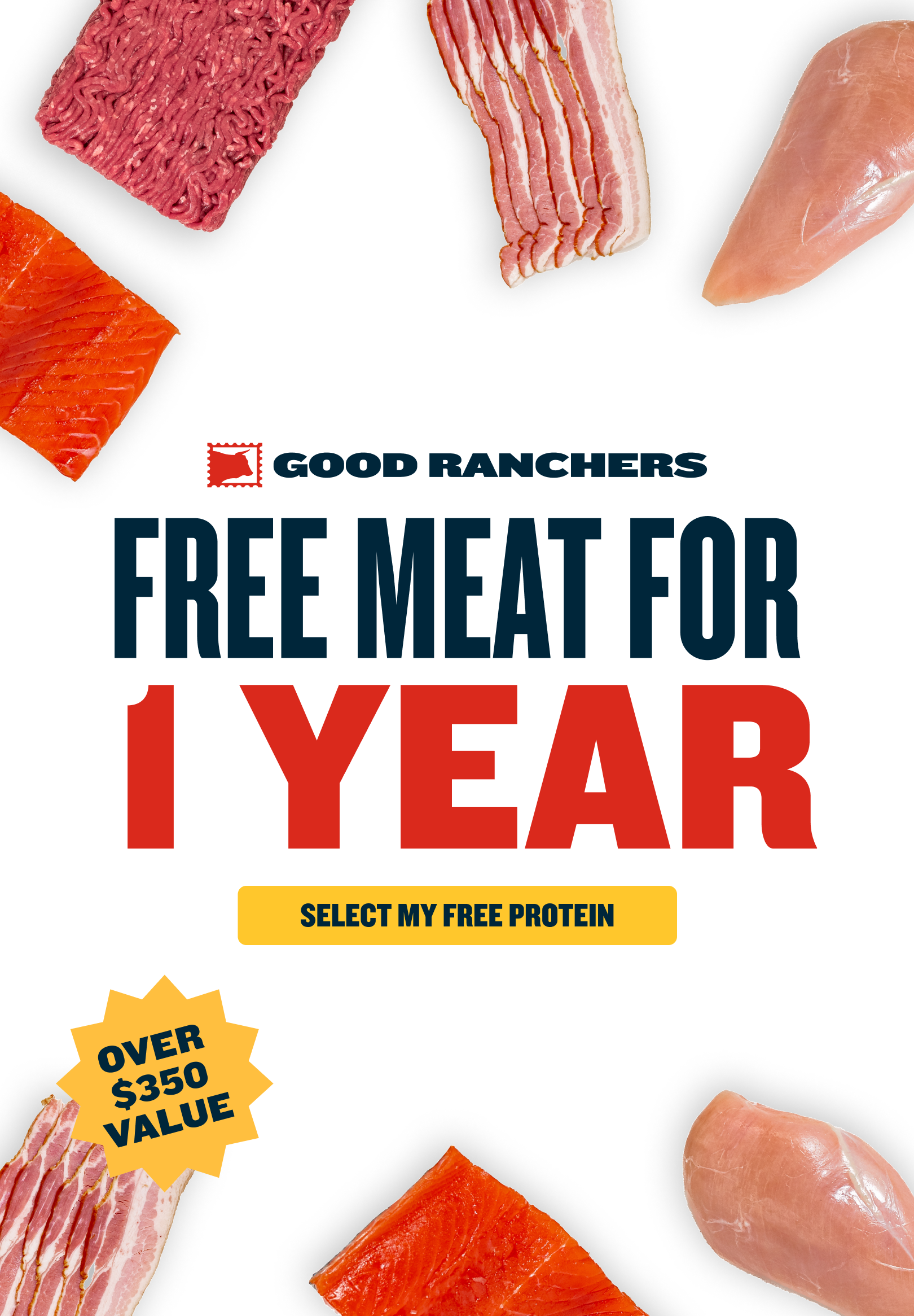 Good Ranchers Labor Day Offer: Free Meat for 1 Year!