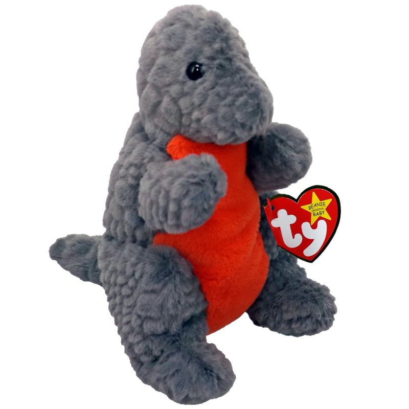 Ty Beanie Babies Emmett the Dinosaur 30th Anniversary Plush Toy