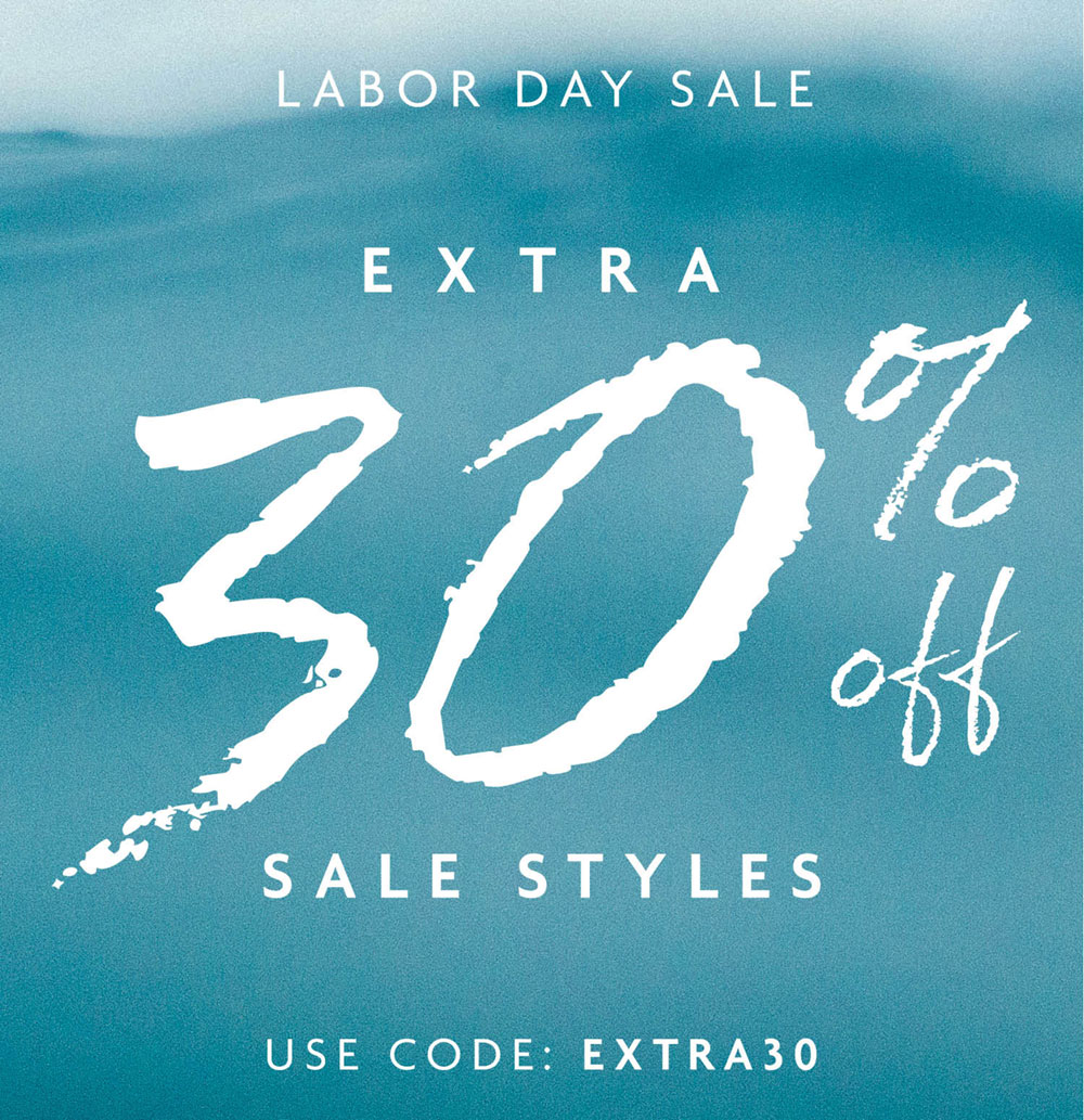 Shop Extra 30% Off Sale