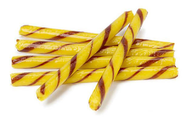 125098 - Old Fashioned Hard Candy Sticks - Banana: 80-Piece Box