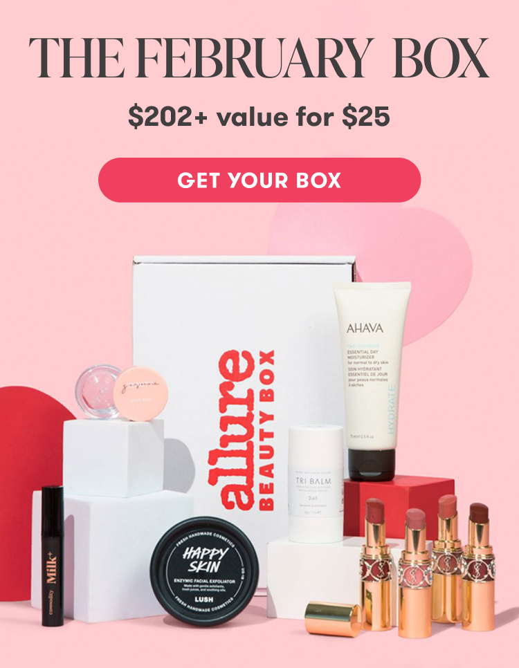 The February Box. $202+ value for $25 $208. Get your box.