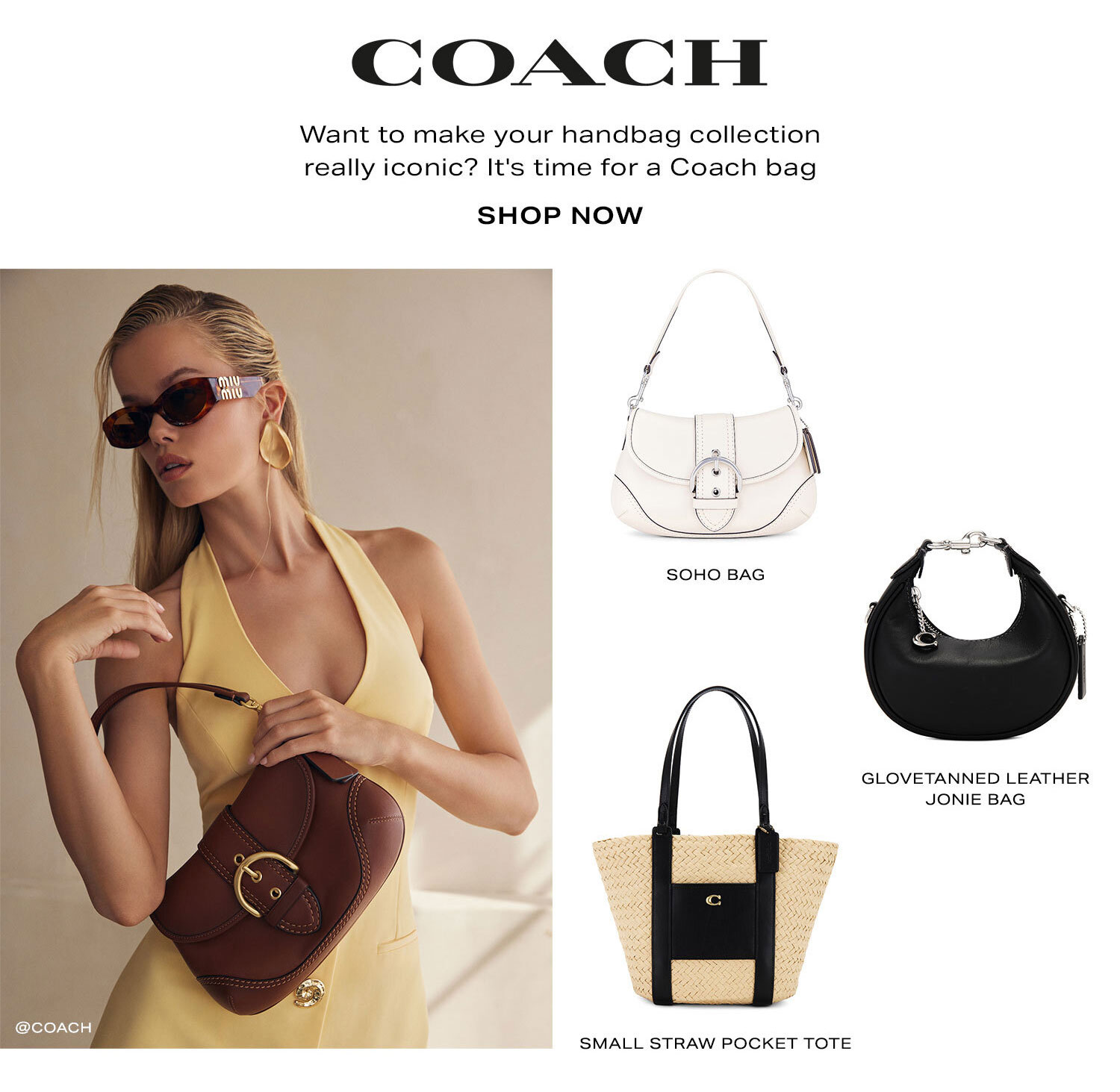 Coach. Shop Now. 