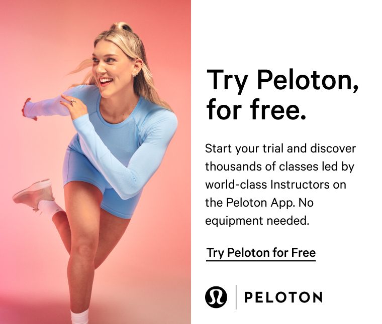 TRY PELOTON FOR FREE