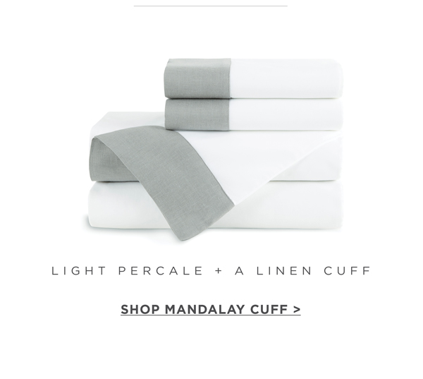 MANDALAY LINEN CUFF SHEET SET