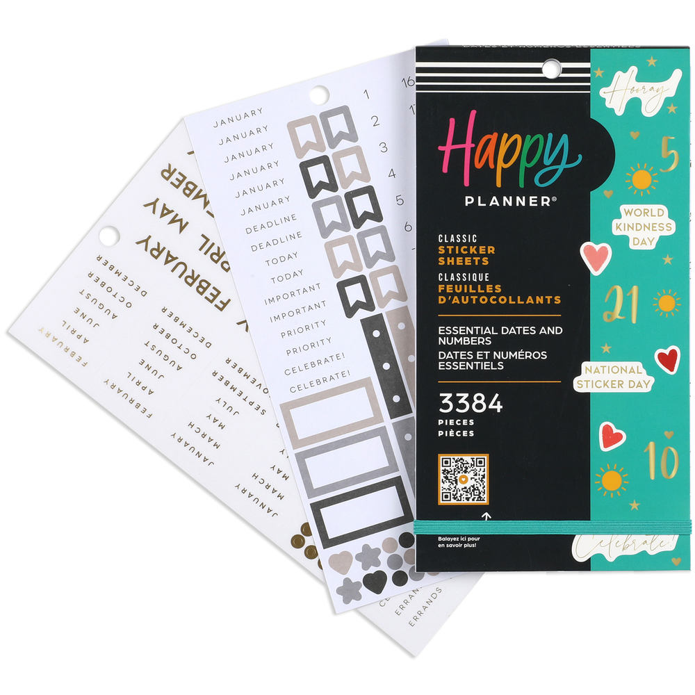 Image of Value Pack Stickers - Essential Dates and Numbers