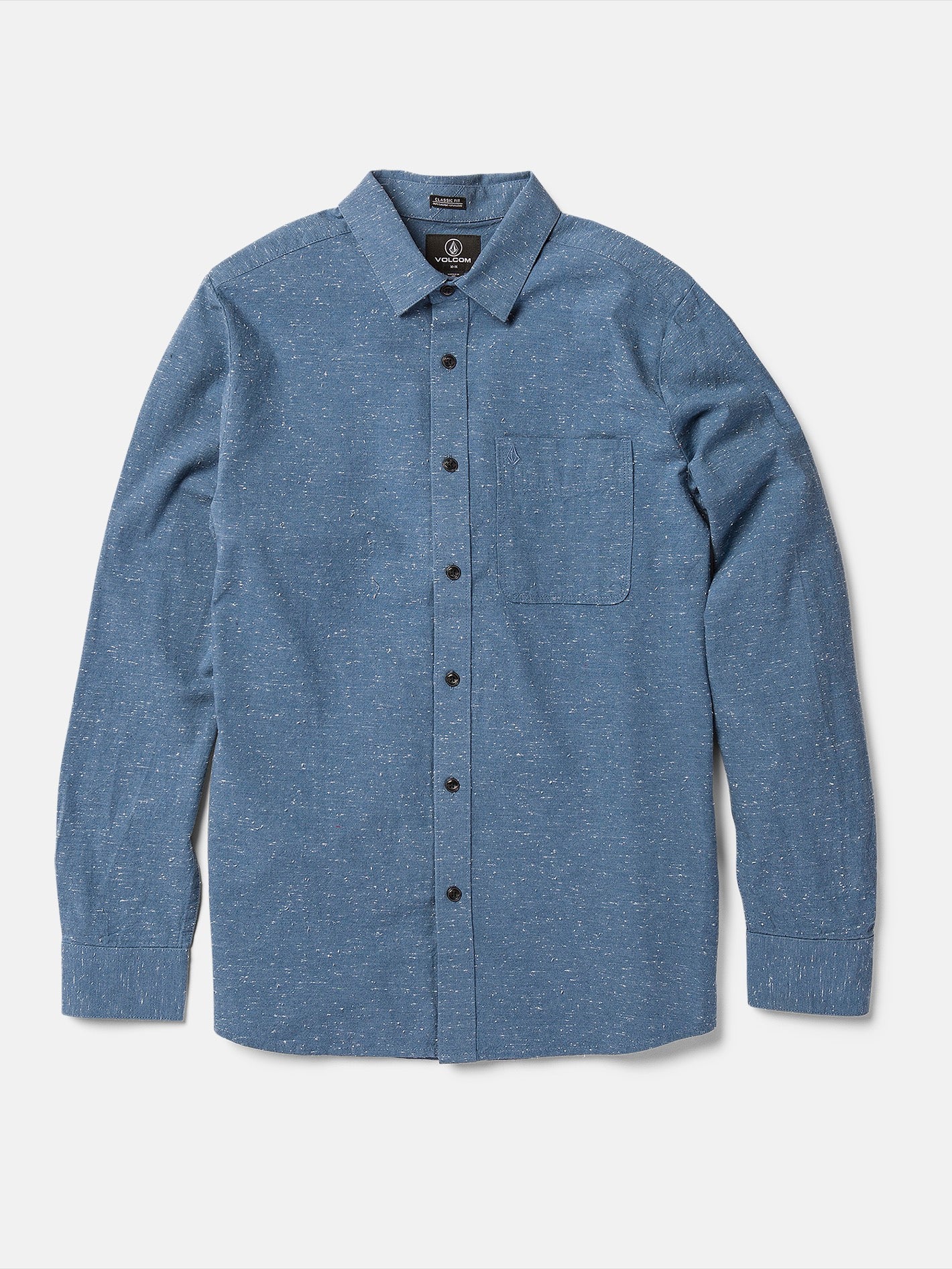 Image of Date Knight Long Sleeve Shirt - Stone Blue