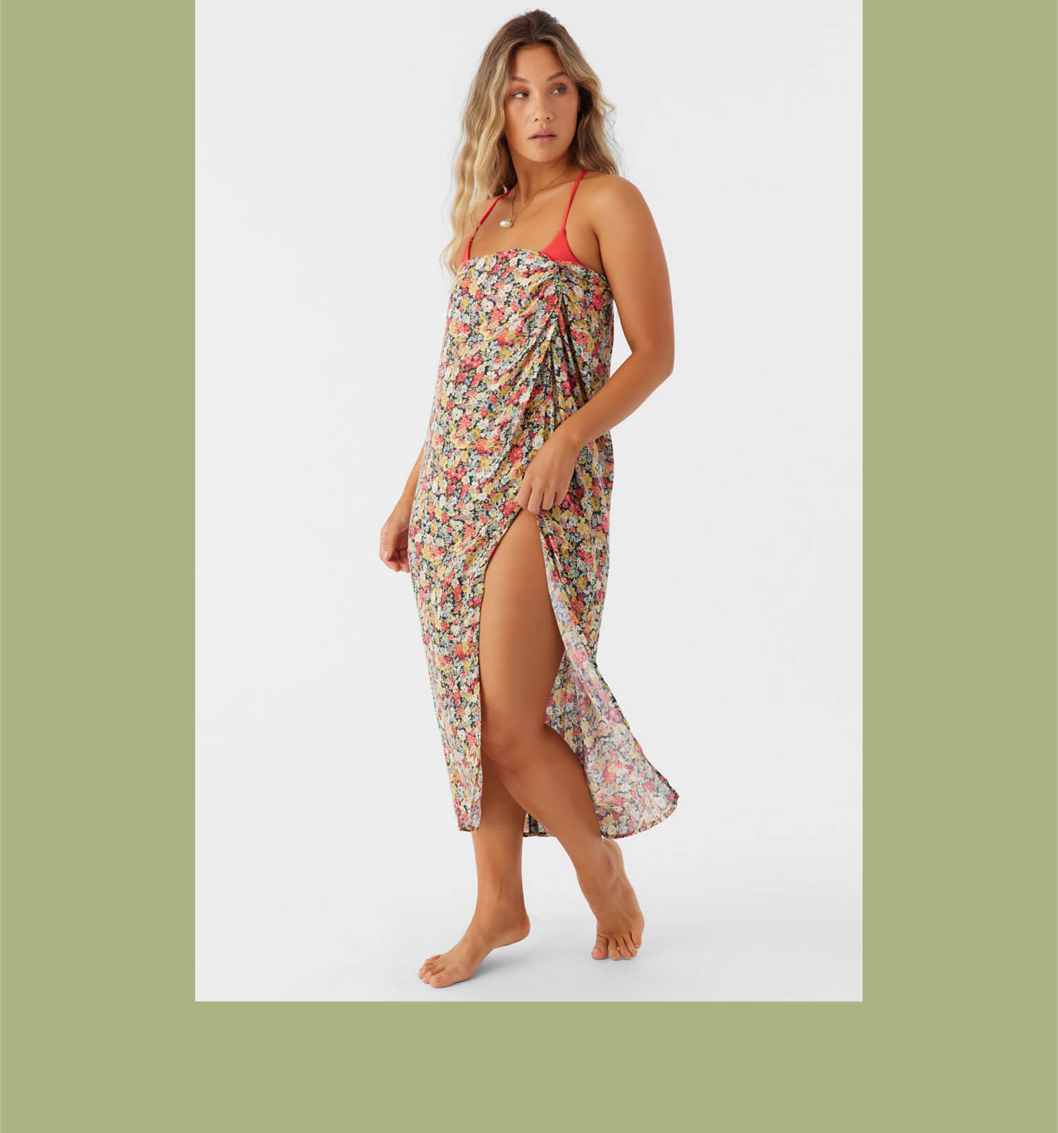 EDEN DITSY HANALEI MAXI SKIRT COVER-UP