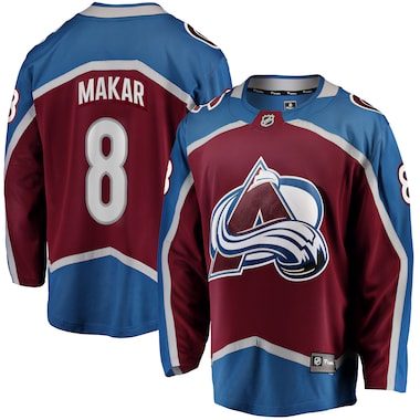 Cale Makar  Fanatics Home Breakaway Player Jersey - Maroon