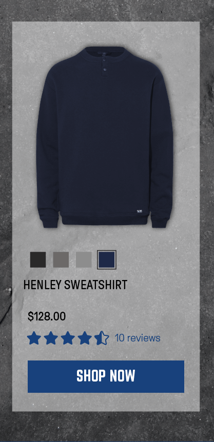 Henley Sweatshirt