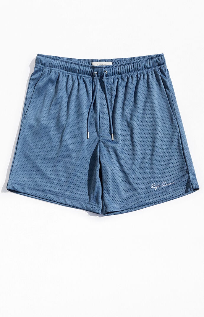 Image: Blue Mesh Shorts