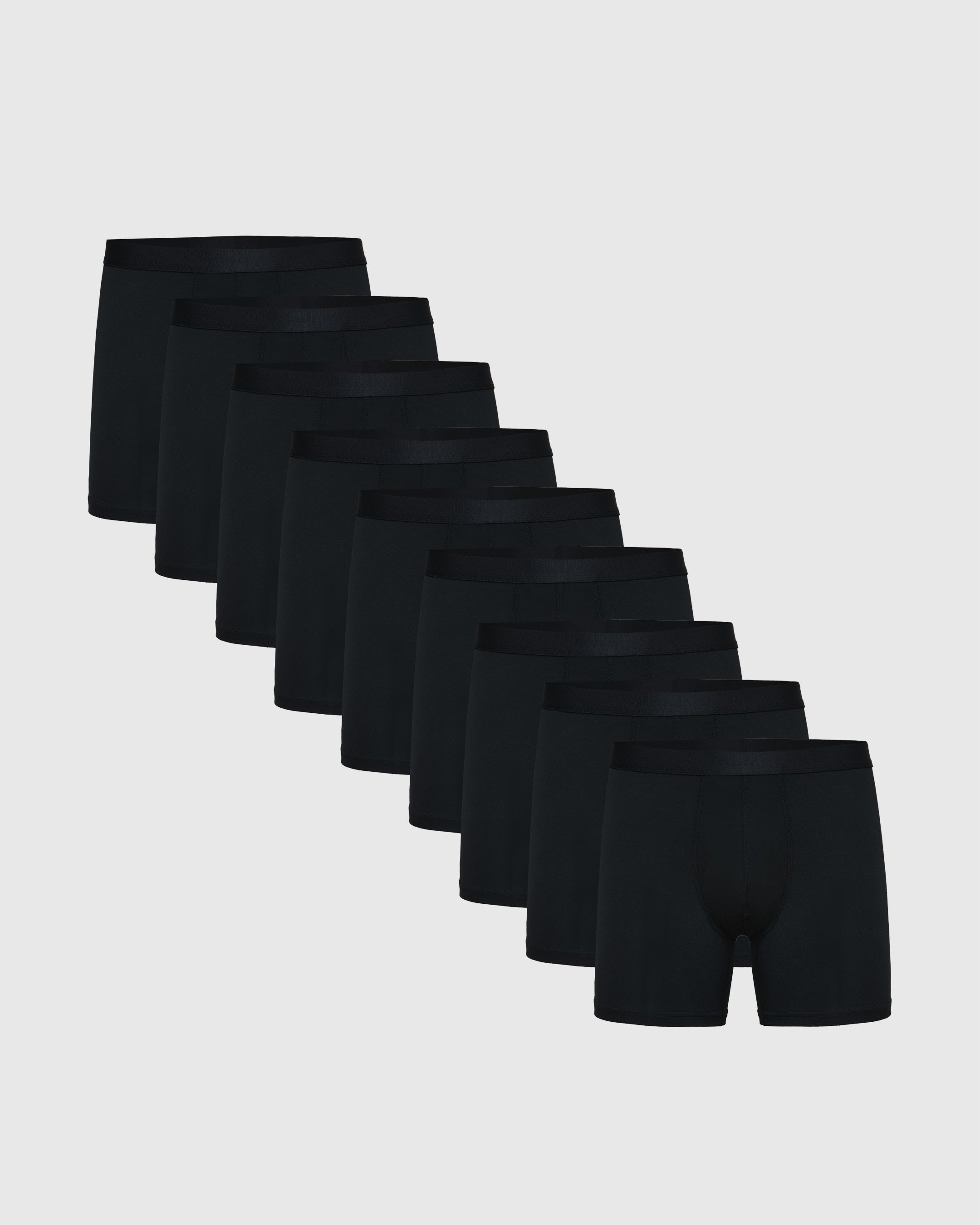 Image of Black Boxer Briefs 9-Pack