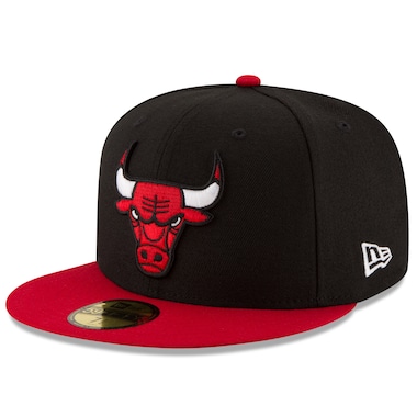  New Era Black/Red  Official Team Color 2Tone 59FIFTY Fitted Hat