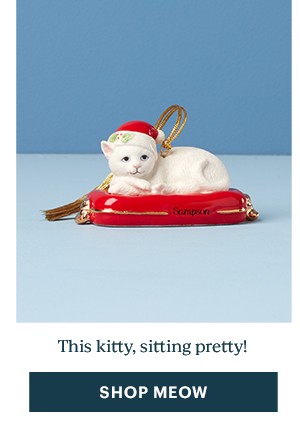 This kitty, sitting pretty!  [SHOP MEOW]