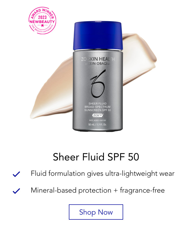 Sheer Fluid SPF 50 - Shop Now