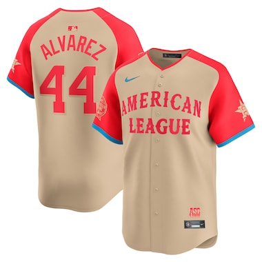  Nike Yordan Alvarez Cream American League 2024 MLB All-Star Game Limited Player Jersey