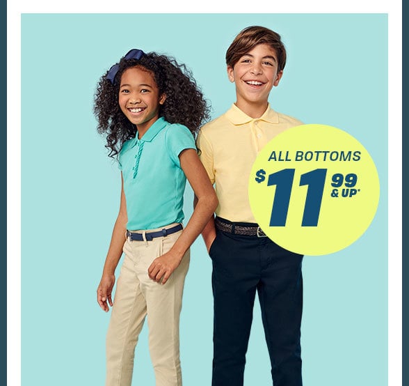 $11.99 & Up All Uniform Bottoms