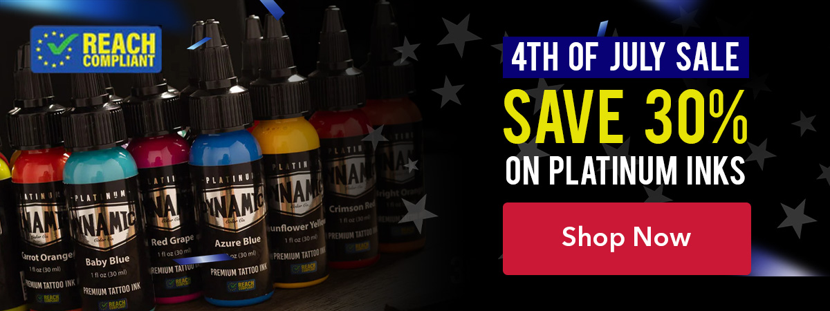 4TH OF JULY SALE SAVE 30% ON PLATINUM INKS