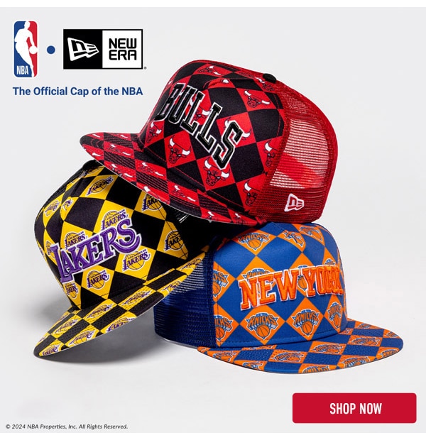 The Official Cap Of The NBA | Shop New Era Headwear