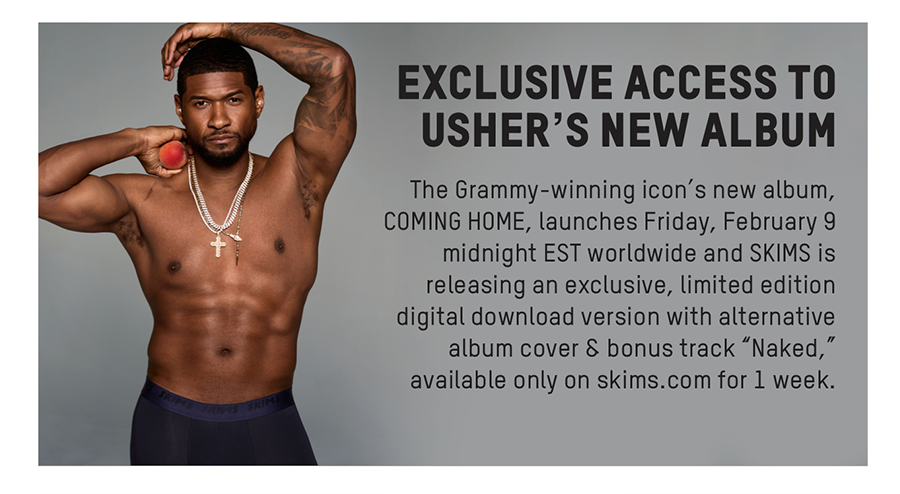 EXCLUSIVE ACCESS TO USHER'S NEW ALBUM