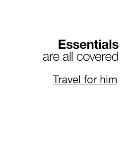 Travel for him. Essentials are all covered.