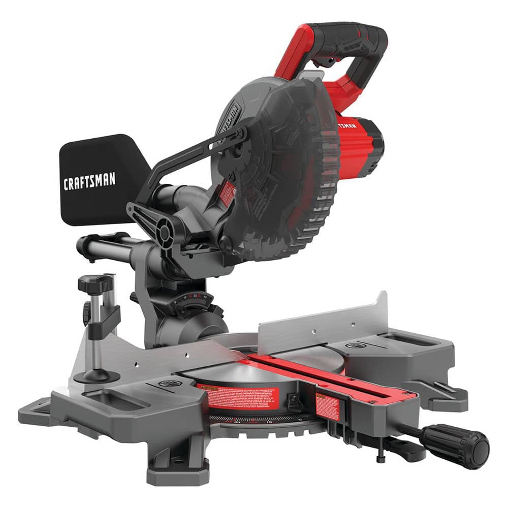 V20* Cordless 7-1/4-in Sliding Miter Saw Kit (1 Battery)