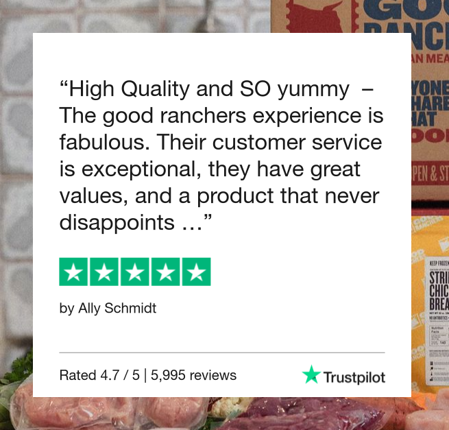 high quality and so yummy! - Good Ranchers 5 star review