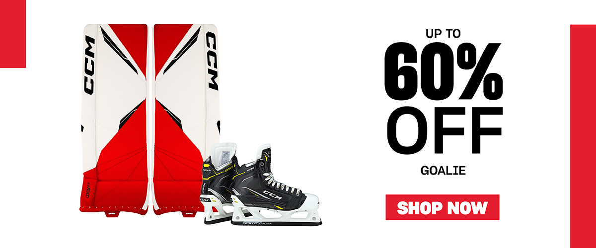 Up to 60% off goalie