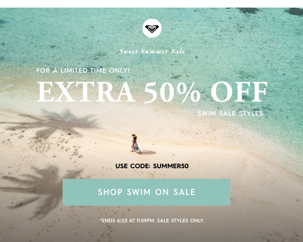 Roxy Extra 50% Swim Sale Styles