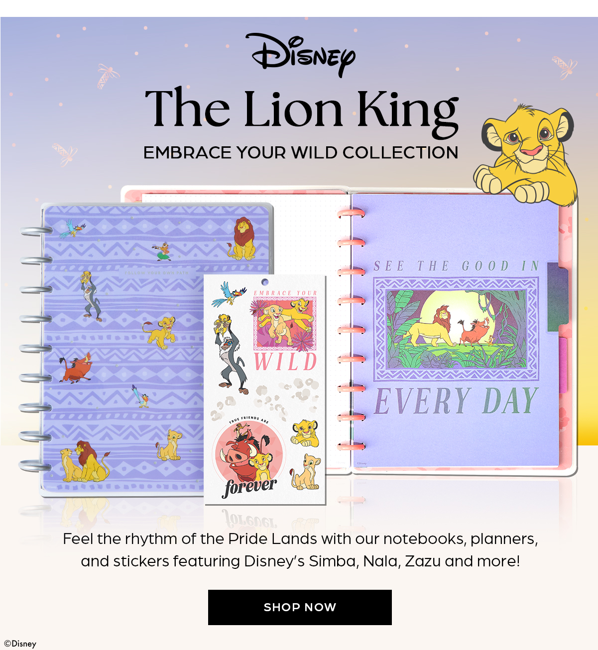 Disney The Lion King Embrace Your Wild Collection