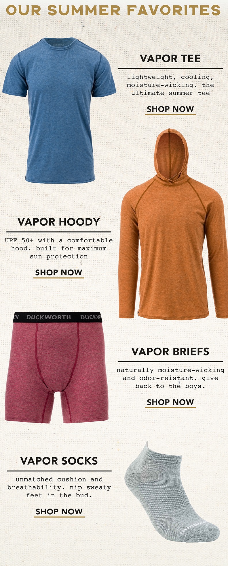 Vapor Favorites