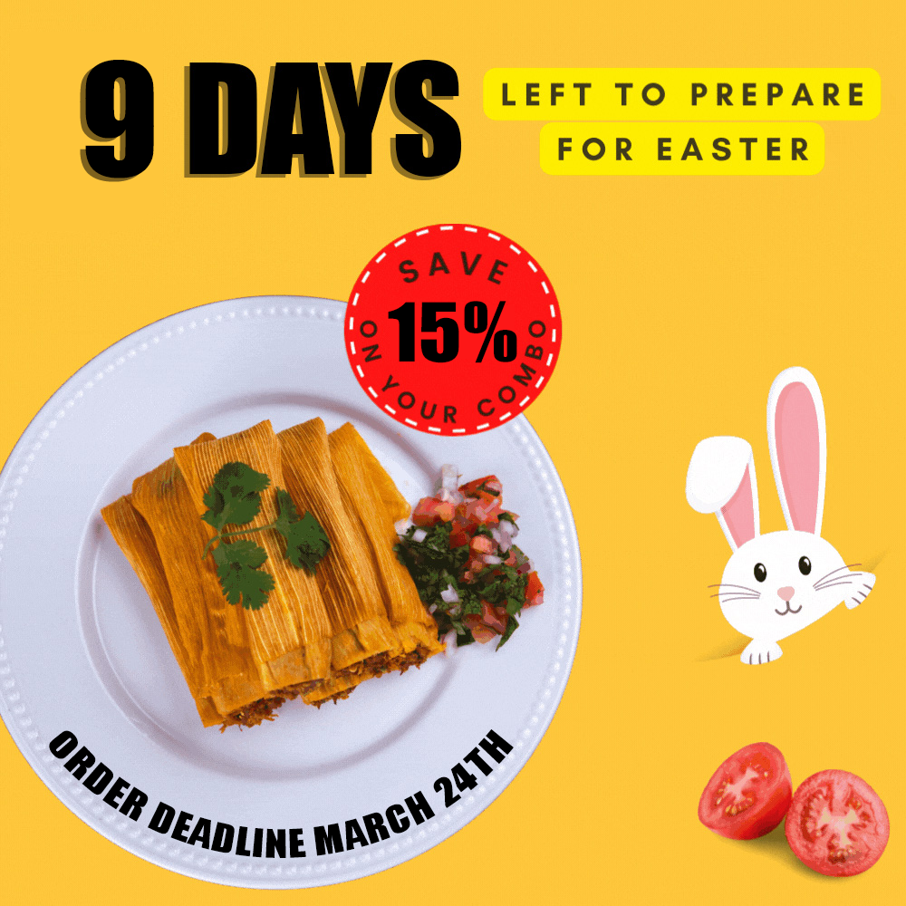 9 Days Left To Prepare For Easter - Save 15% on Combo